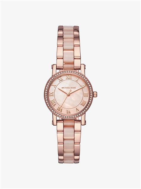 michael kors petite norie pavé gold tone watch|Michael Kors petite emery watch.